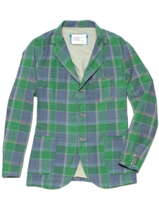 His Real Madras Blazer