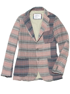 Her Real Madras Blazer