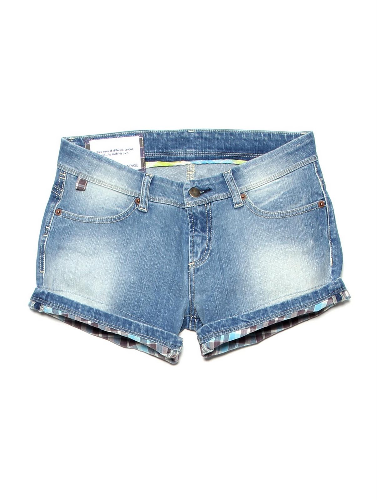 ladies short denim shorts