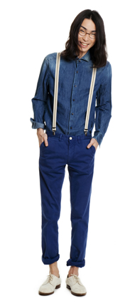 The Sunwashed Indigo Shirt