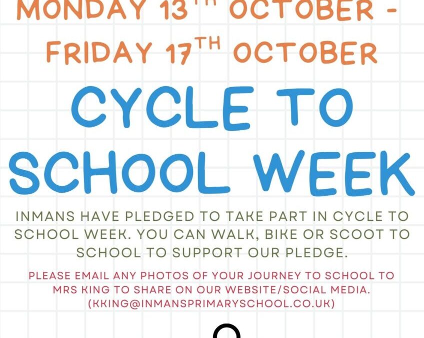 Cycle To School Week
