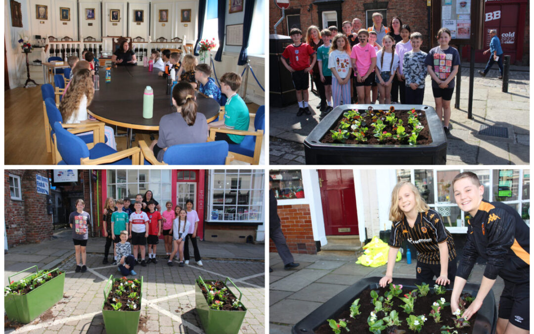 Y6 Planting with the Mayor of Hedon