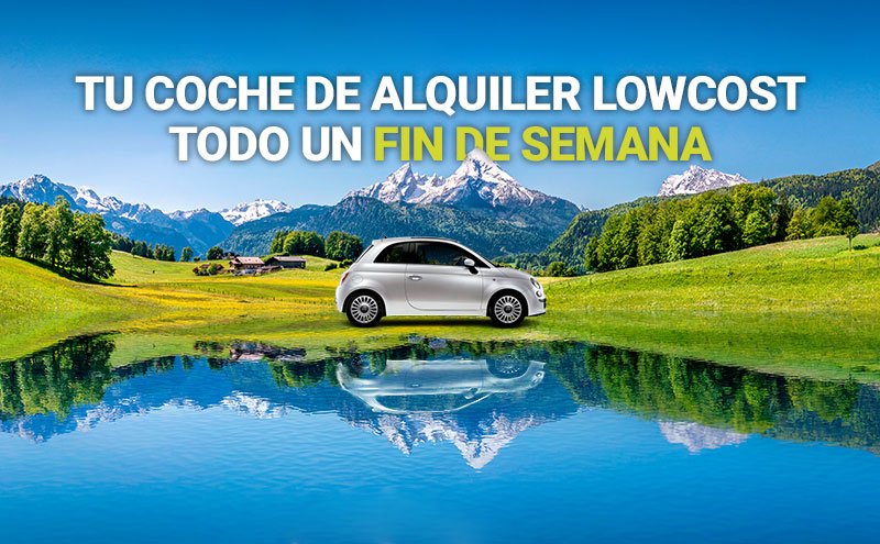 alquiler de coches fin de semana