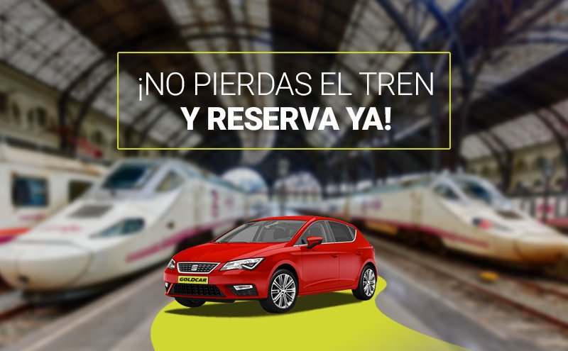 Alquiler coches Renfe