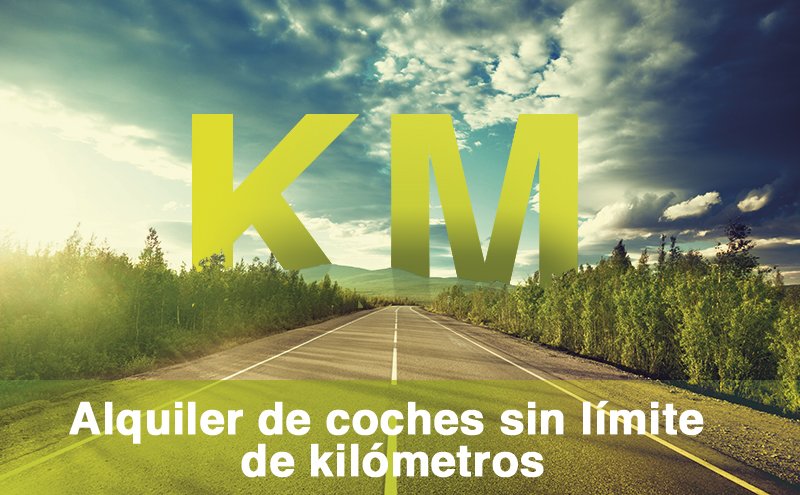 alquiler de coches sin limite de kilometros