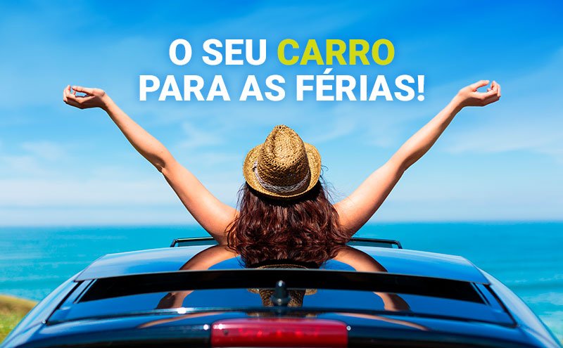 Aluguer de veículos durante as férias