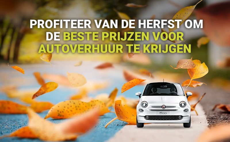 Autoverhuur in de herfst