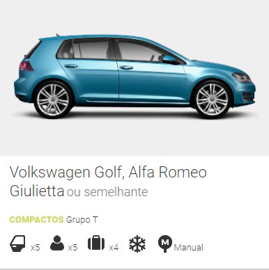 aluguer de carros online grupo T