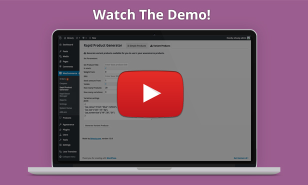 Permalink to Rapid Product Generator v1.0
