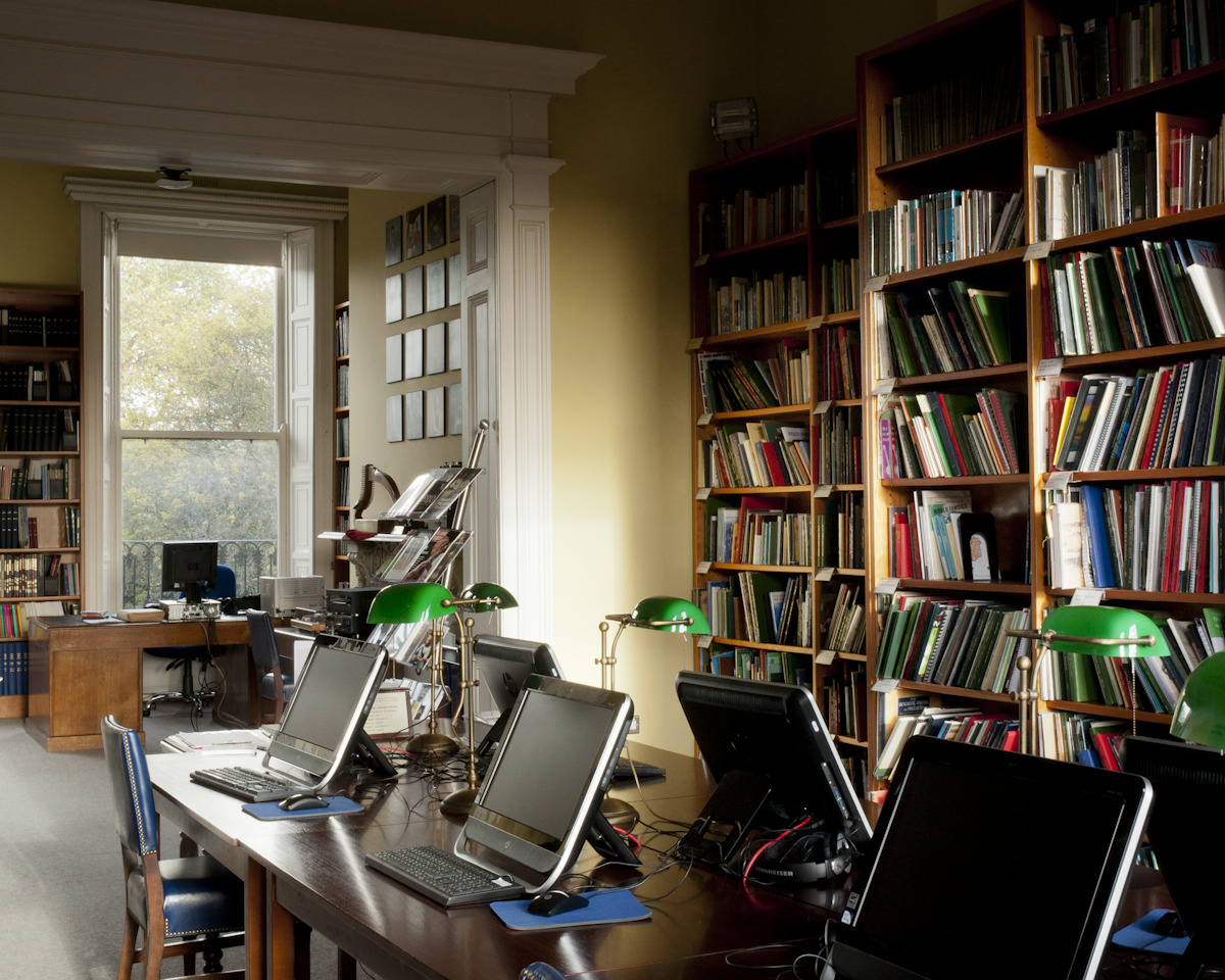 ITMA's Georgian Reading Room (photo: Sarah Flynn). ITMA's Georgian Reading Room (photo: Sarah Flynn).
