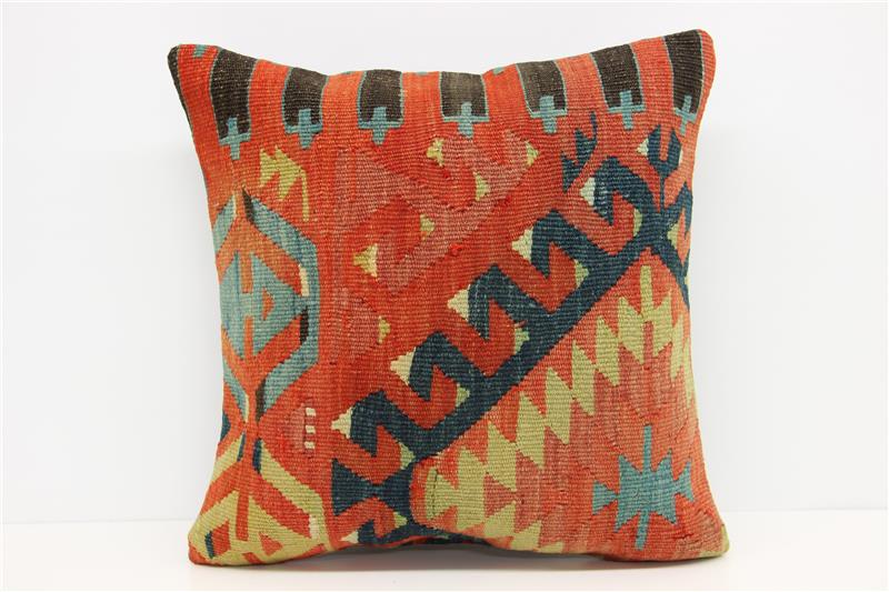 Modern Kilim Pillow Cover 16X16 kilim pillow cover 16x16 in throw
