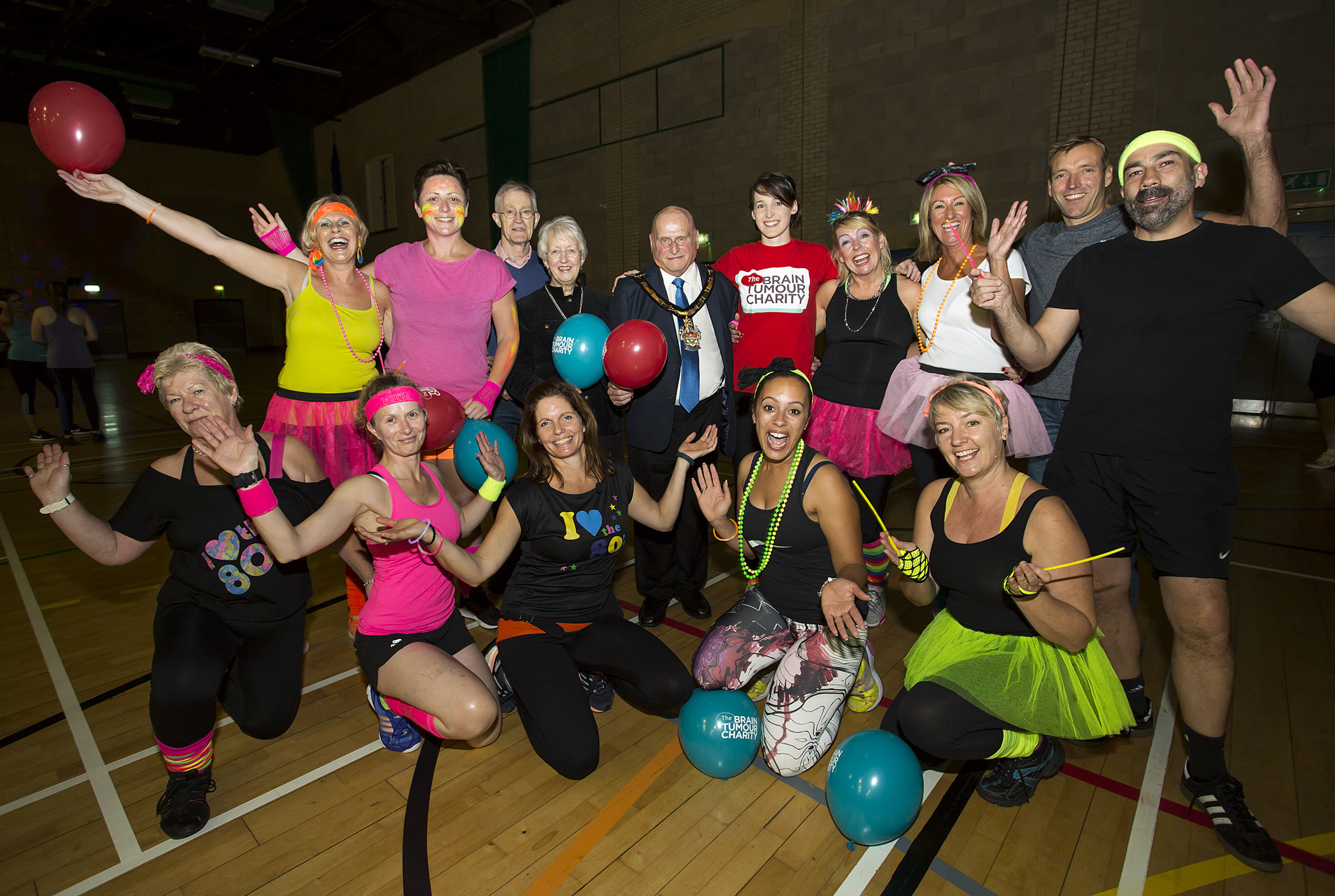 Zumba dancers turn the style on in Earley to raise money for brain charity