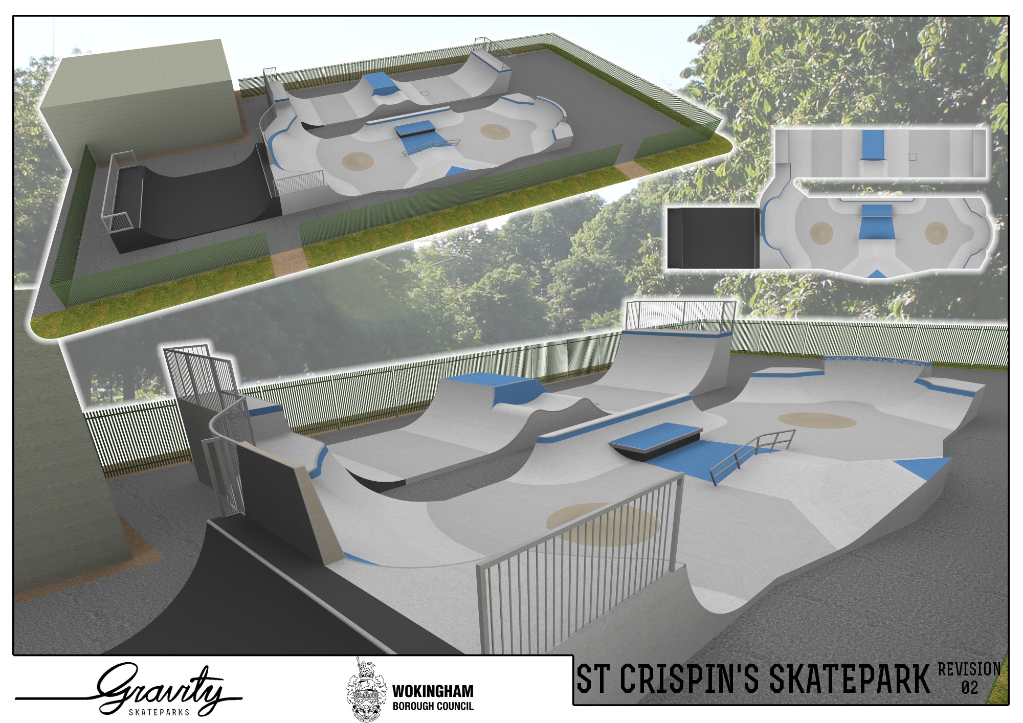 Work starts on new Wokingham skate park