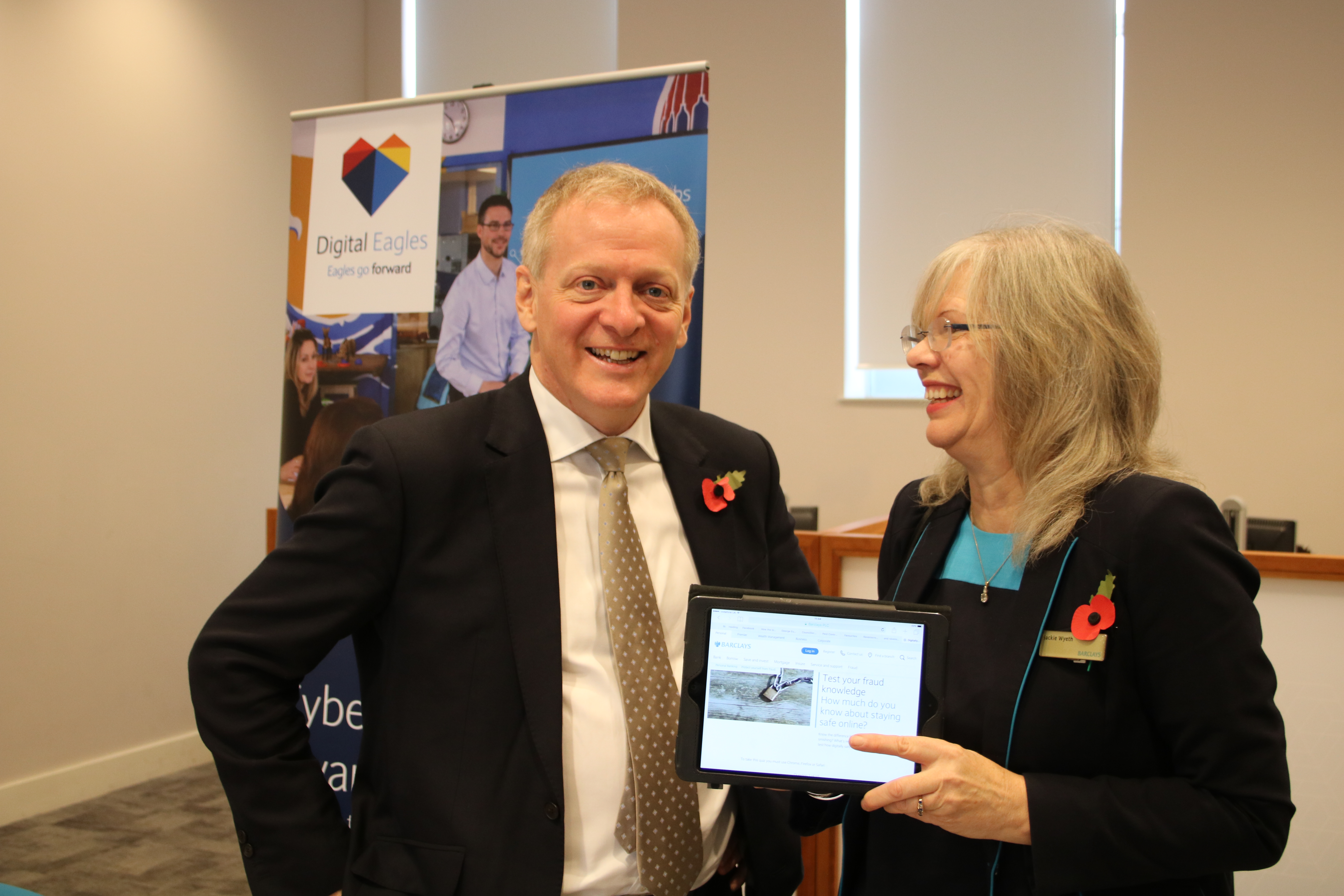 Bracknell MP promotes anti-digital scam campaign in Berkshire