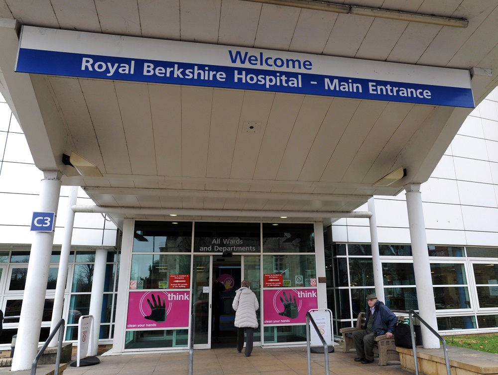 Reading firefighters cut piece of metal off child's finger at hospital