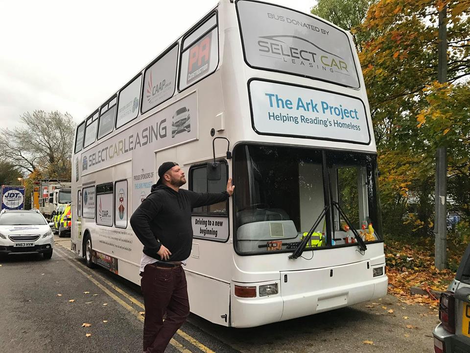 Reading homeless bus scoops funding from community group fund