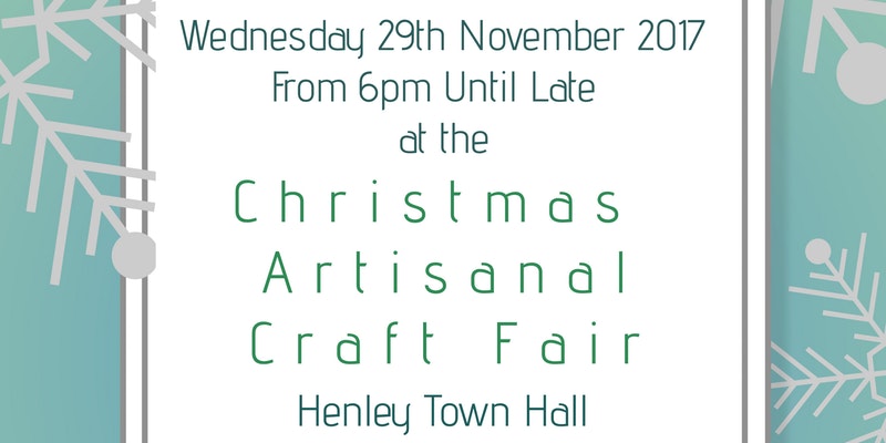 Enjoy Christmas shopping at an artisan craft fair in Henley