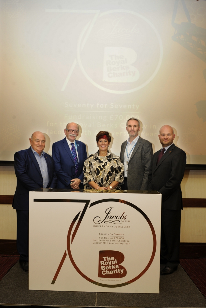 Independent jewellers aims to raise £70,000 for Reading cancer centre