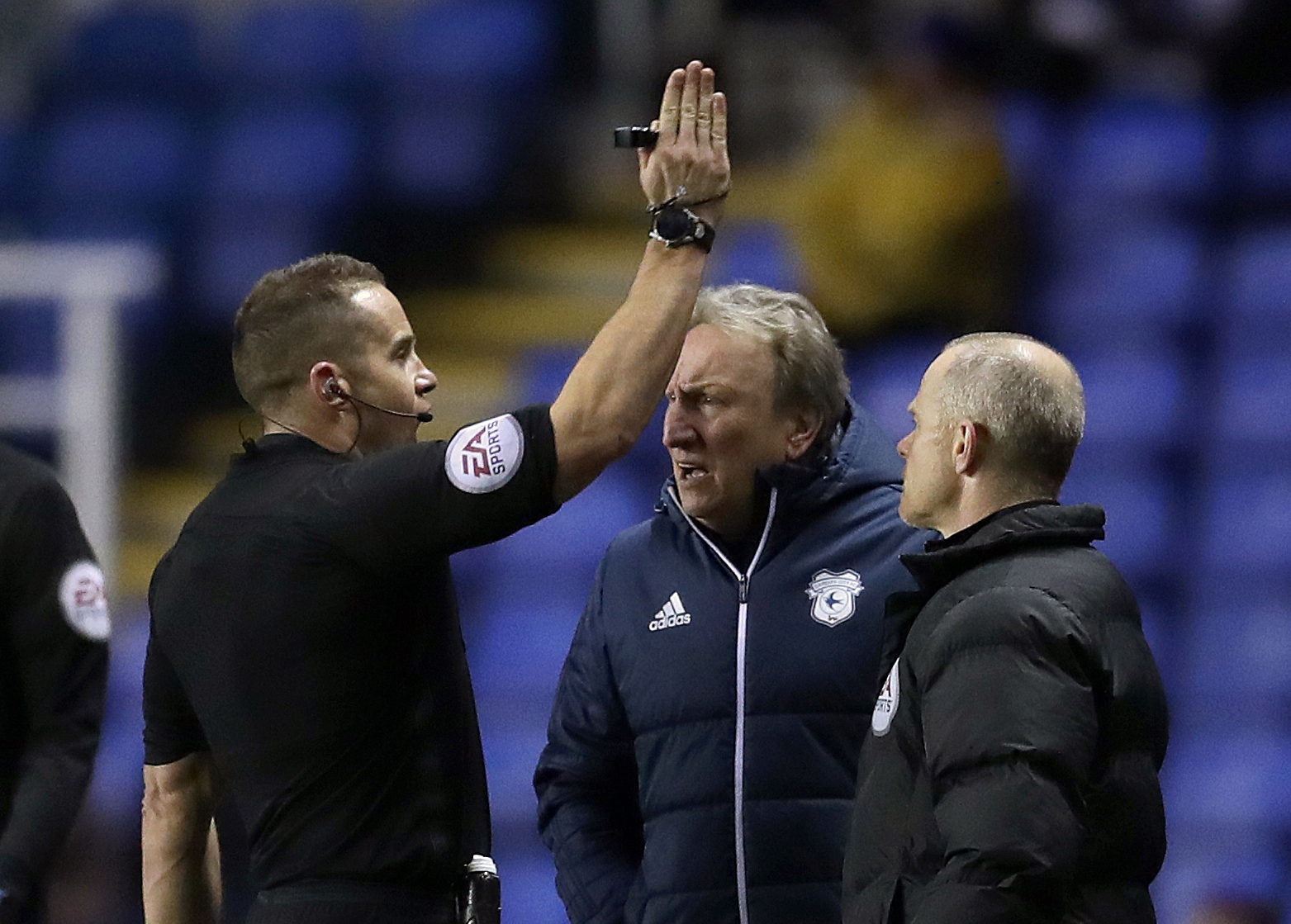 Warnock charged by FA after dismissal during Cardiff City's draw with Reading FC