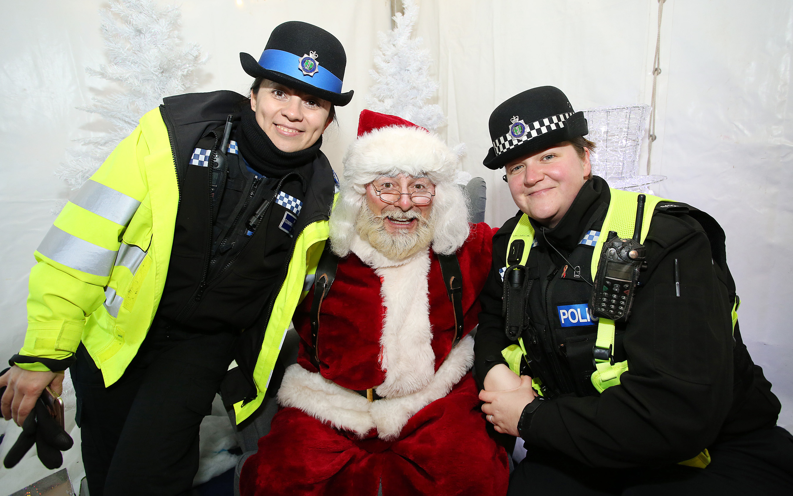 Christmas celebration at Wokingham's new housing development