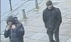 CCTV released of two men hunted by police after theft from Tilehurst bank