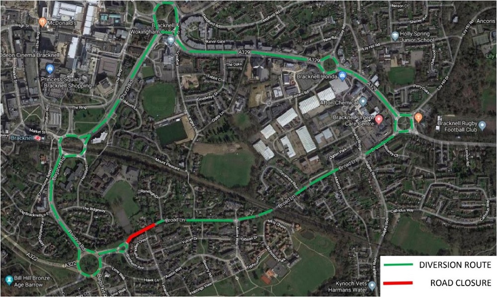 Broad-Lane-Diversion