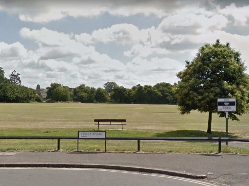 Firefighters tackle burning moped dumped in bushes in Reading