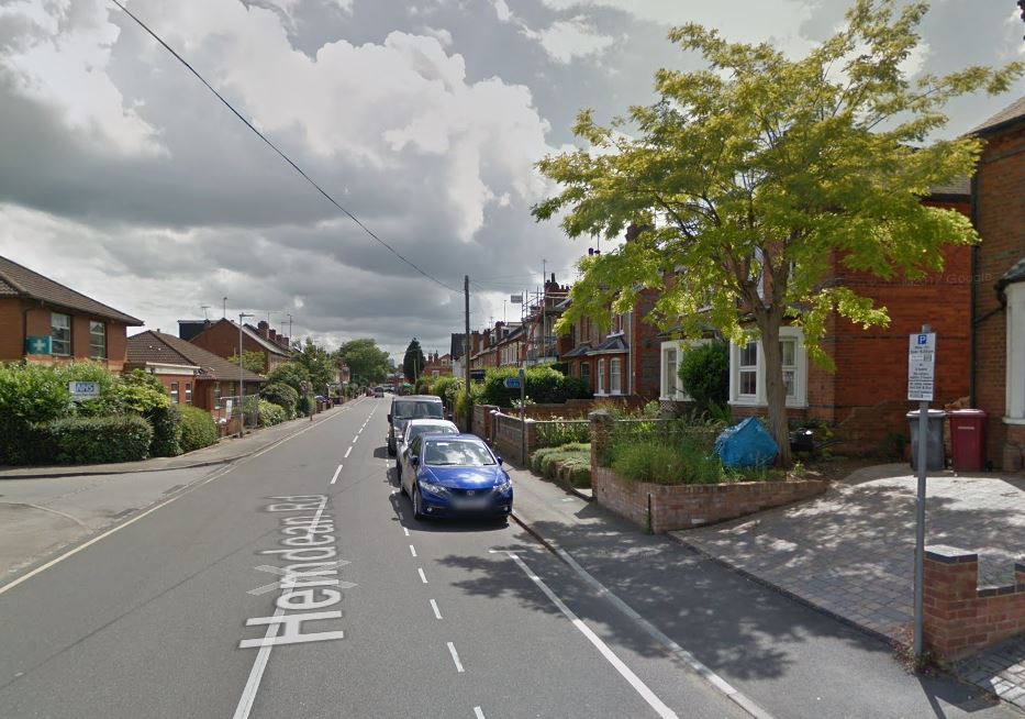 Man taken to hospital after car overturns in crash in Caversham