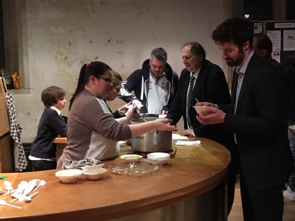 Help three good causes at first Reading SOUP of the new year