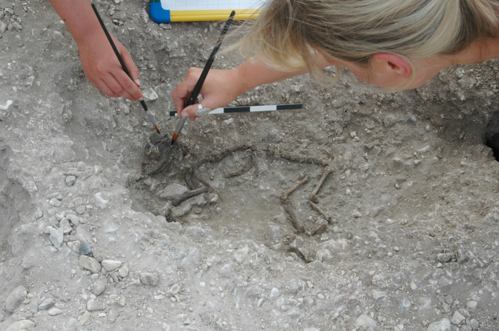 Learn about the Roman cemetery discovered near a Newbury supermarket