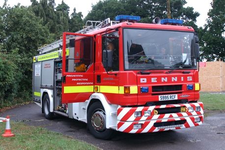 Firefighters deal with chemical leak from faulty fridge at home in Finchampstead