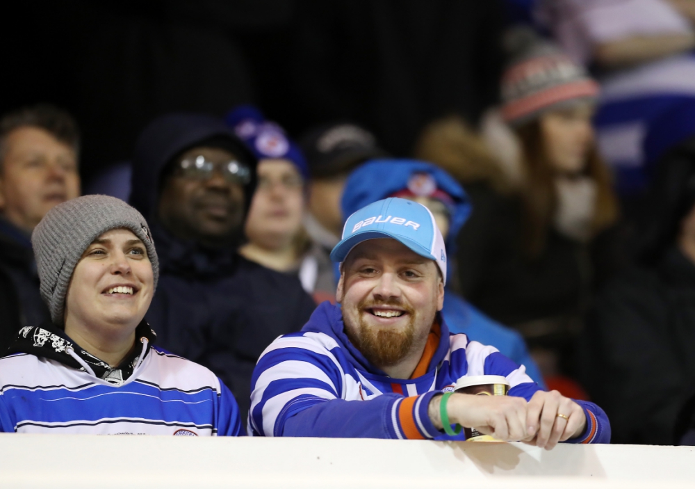 Reading FC fan gallery from the draw at Nottingham Forest