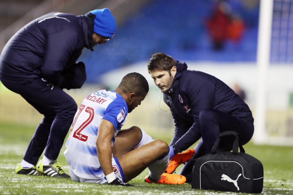 Reading FC dealt early injury blow against Sheffield United