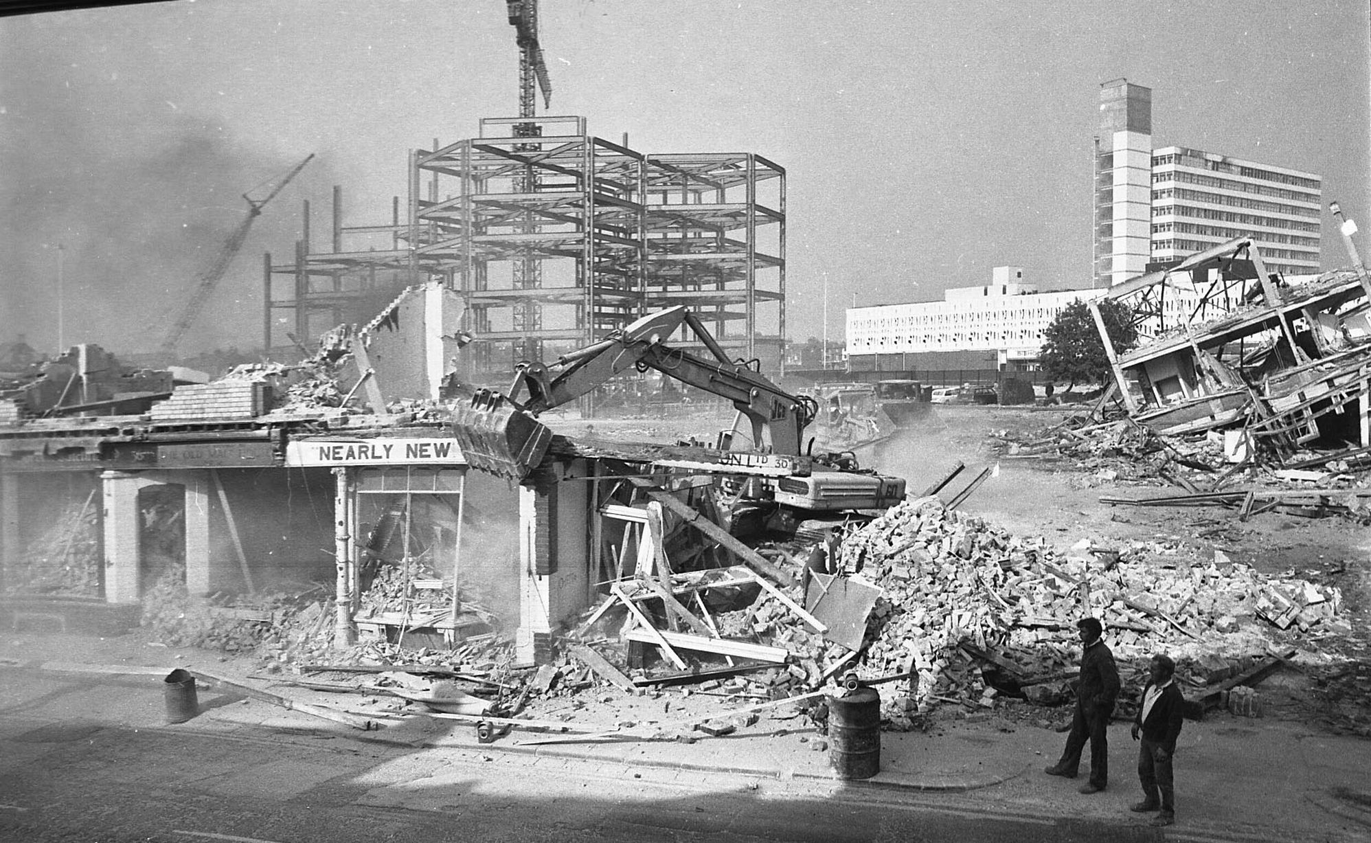 Take a look back at Reading Civic Centre being built in 1972