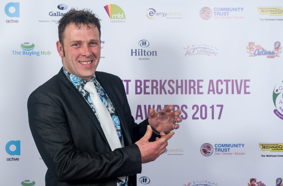 Thatcham wheelchair basketball coach wins Get Berkshire Award