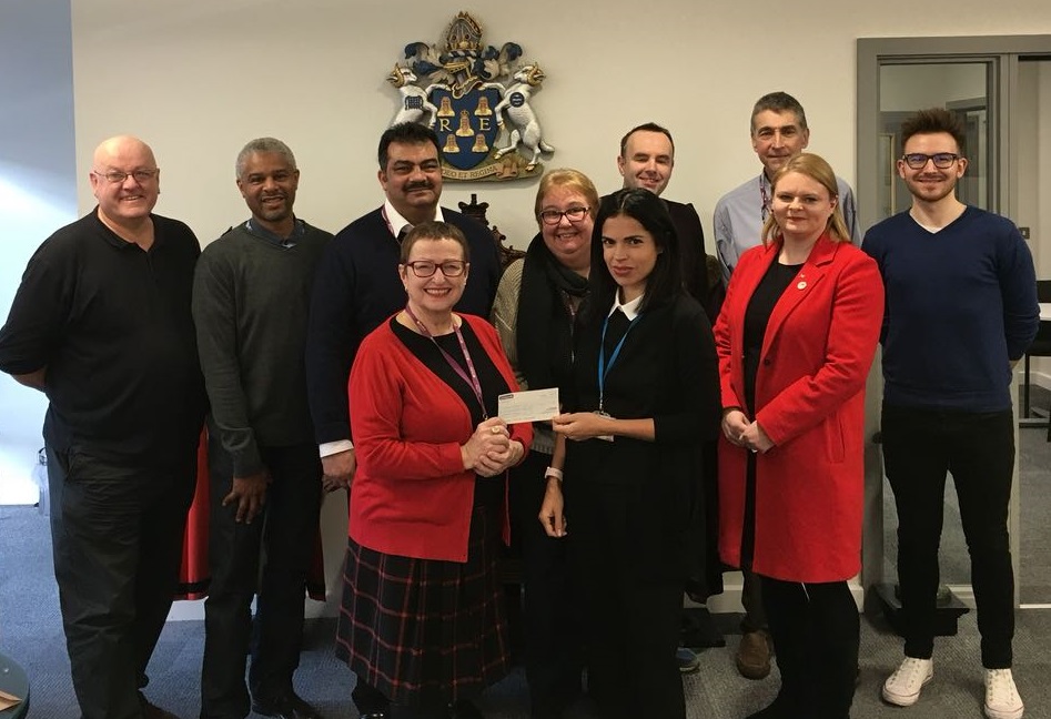 Alana House boosted by donation from Reading Labour councillors