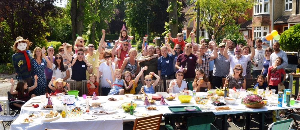 How to organise a street party in Reading this summer