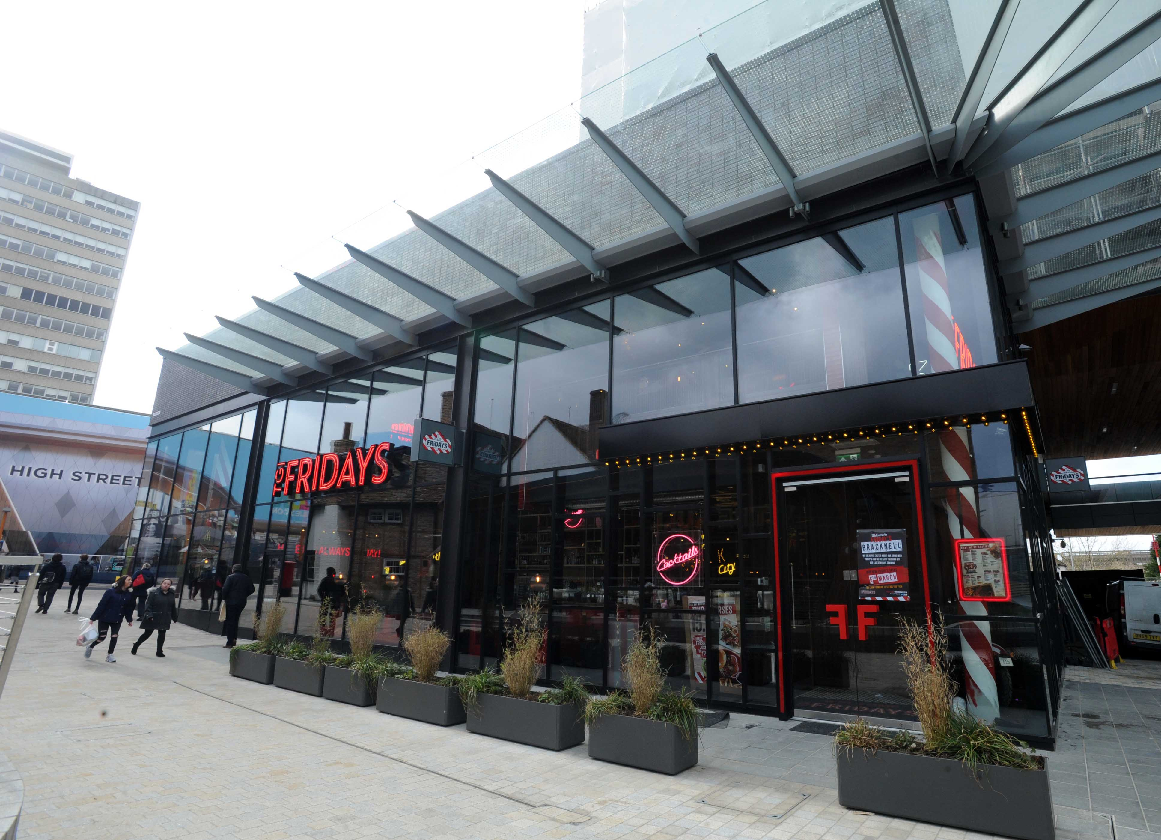 First look at TGI Fridays in Bracknell town centre