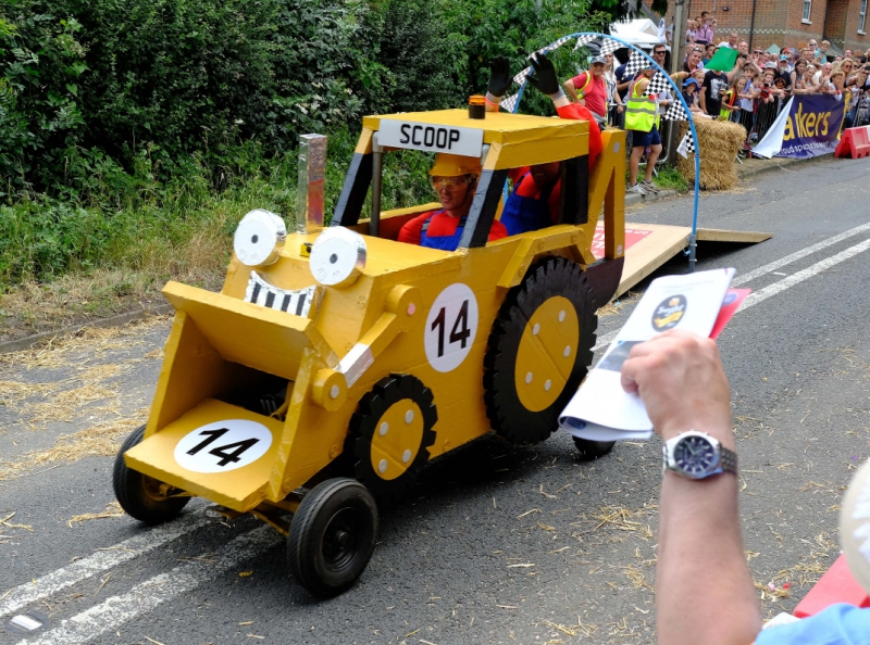 Feel the need for speed at Burghfield Box Kart Bash