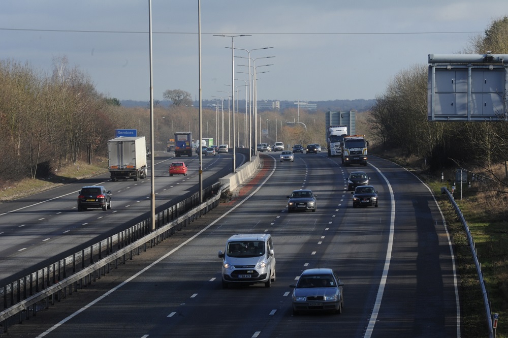 Recap morning M4 traffic issues after three car crash