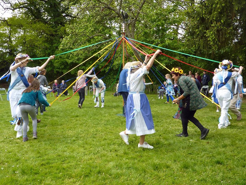 Dance around the maypole and enjoy a picnic in Hurst