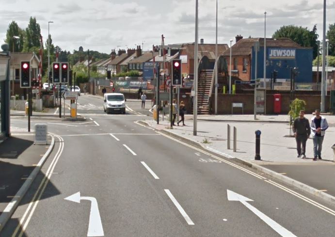 Fear driver was trapped after car and bus crash in Wokingham