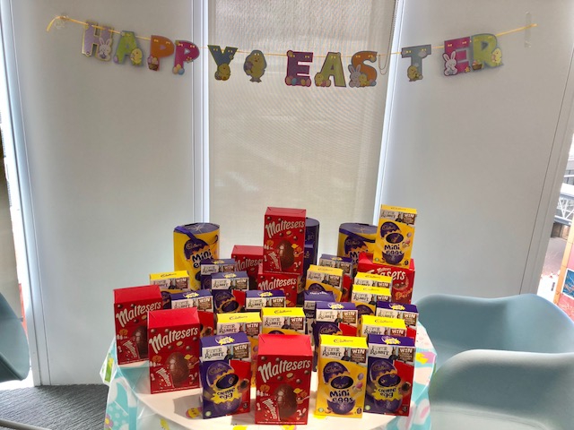 1,500 Easter eggs donated and handed out to children