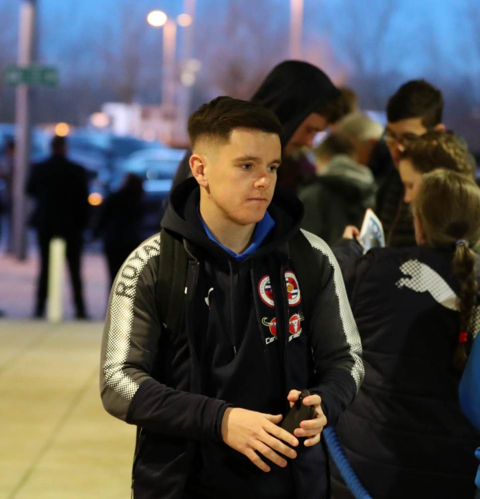Holmes in for Reading FC debut as Stam makes six changes for Bolton clash