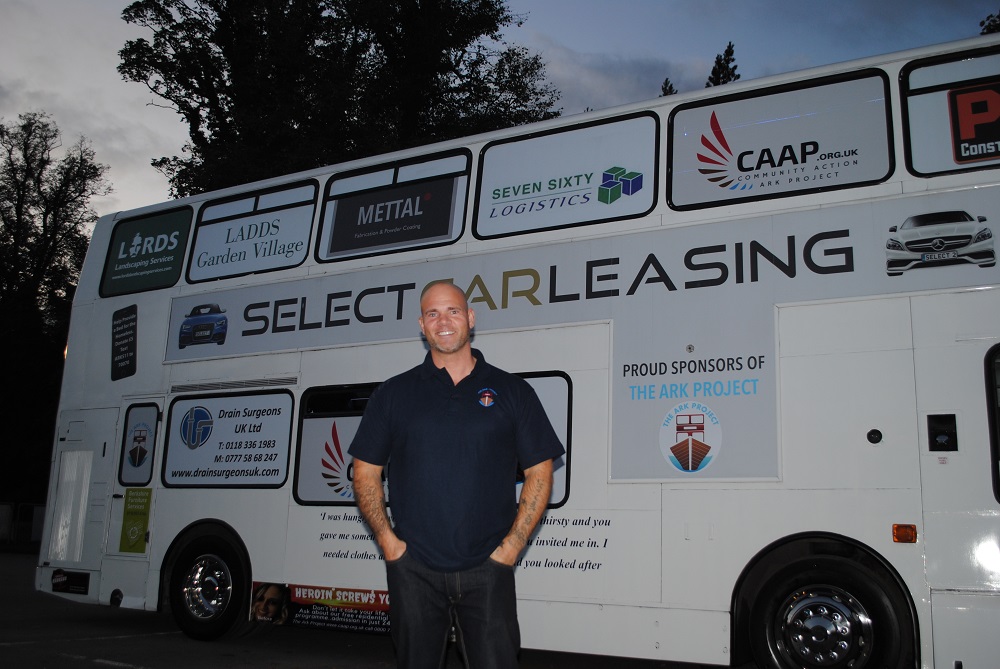 Businesses and faith groups urged to help out Reading homeless bus