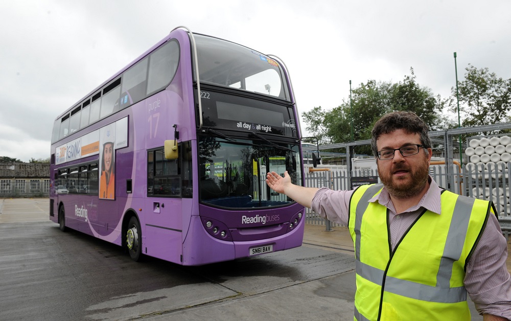 bus cancellations and diversions during reading half marathon