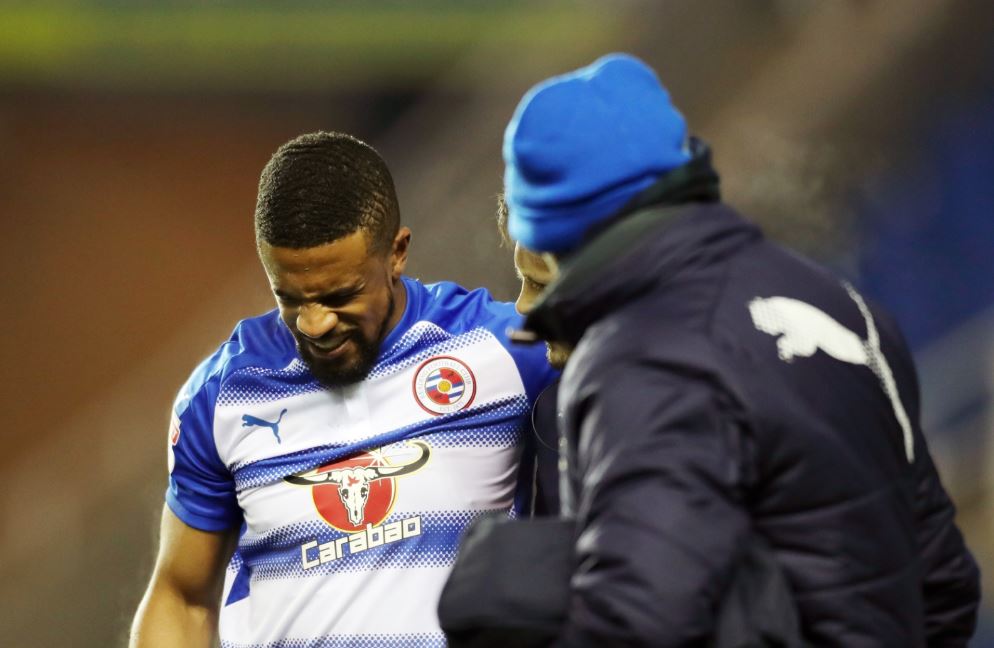 Reading FC injury crisis deepens as McCleary is ruled out for season