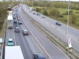 Recap updates from M4 after lorry breaks down