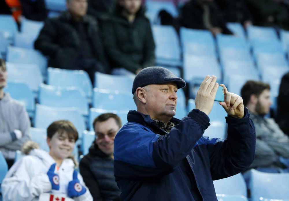 In pictures: Reading FC fans at Aston Villa