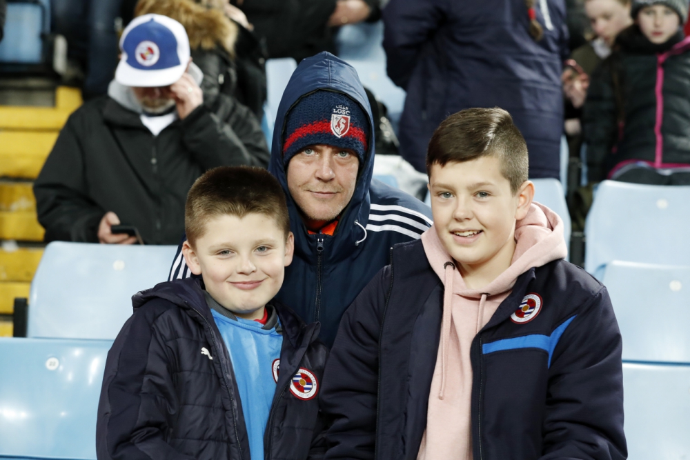 Reading FC fan gallery from the trip to Villa Park
